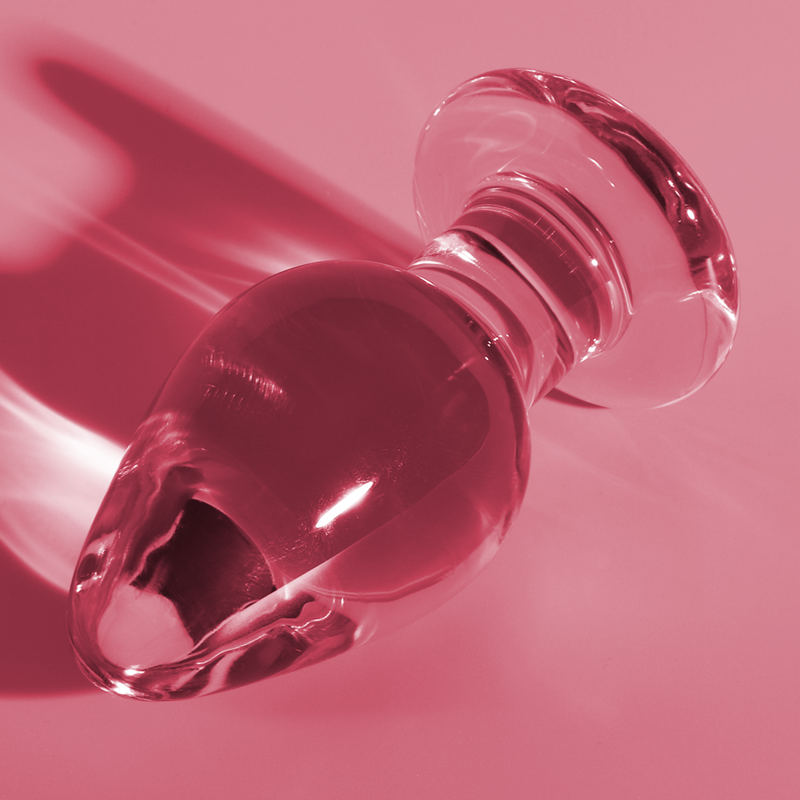 NEBULA SERIES BY IBIZA - MODELO 3 PLUG CRISTAL TRANSPARENTE 11 CM -O- 5 CM