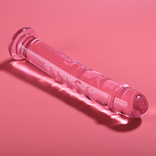 NEBULA SERIES BY IBIZA - MODELO 16 DILDO CRISTAL TRANSPARENTE 18.5 CM -O- 3 CM