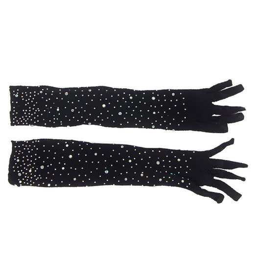 SUBBLIME - 957469 GUANTES TRANSPARENTES CON BRILLO NEGRO S/M