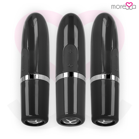 MORESSA - IVY MASAJEADOR SIMULADOR LABIAL DE VIAJE NEGRO