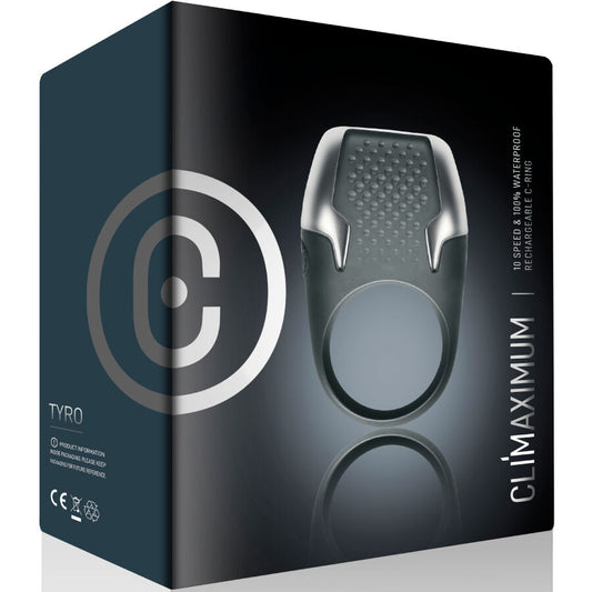 CLIMAXIMUM - TYRO ANILLO VIBRADOR PARA PENE LUCES LED