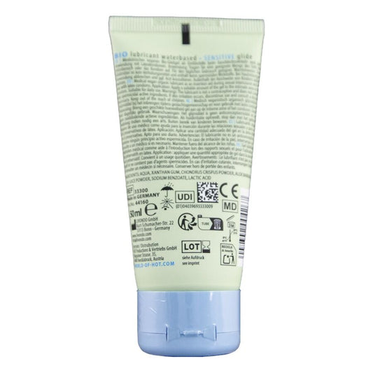 HOT - BIO LUBRICANT LUBRICANTE BIO BASE AGUA SENSIBLE 50 ML