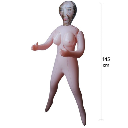 HIDDEN DESIRE - HORNY GRANNY MUÑECA INFLABLE 145 CM