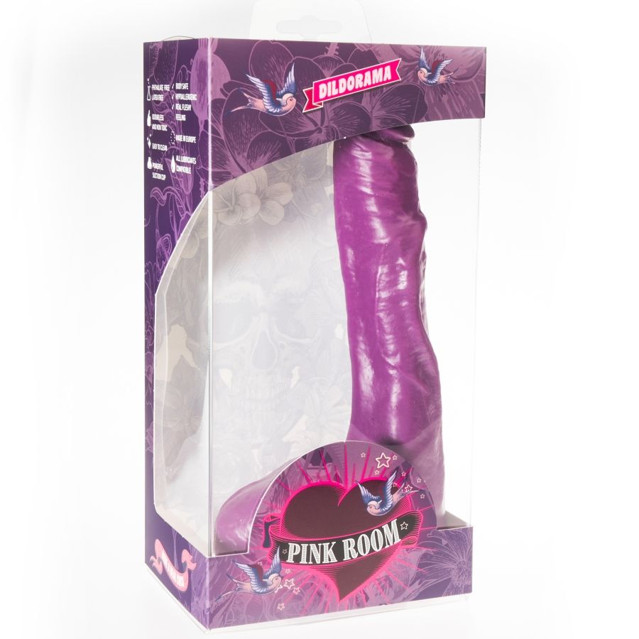 PINK ROOM - NILO DILDO REALÍSTICO LILA 23 CM