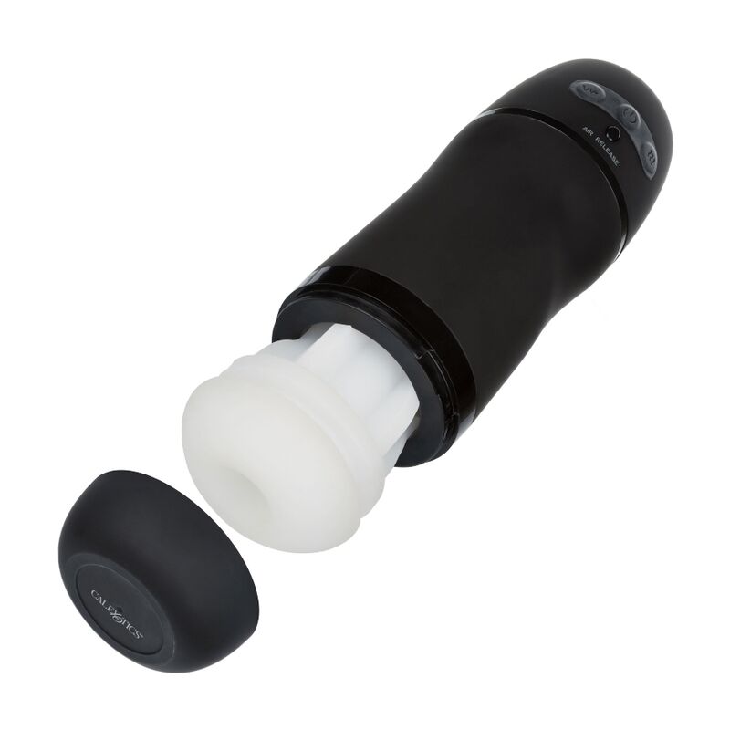 CALEXOTICS - OPTIMUM POWER MASTURBADOR CON VIBRACIÓN Y SUCCIONADOR