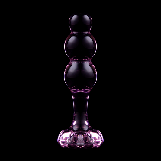 NEBULA SERIES BY IBIZA - MODELO 1 PLUG CRISTAL TRANSPARENTE 10.5 CM -O- 3 CM