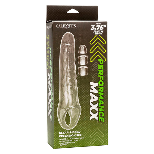 CALEXOTICS - MAXX EXTENSOR DE PENE AJUSTABLE TRANSPARENTE
