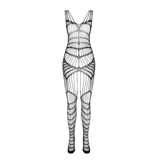 PASSION - BS 102 BODYSTOCKING ROJO TALLA ÚNICA