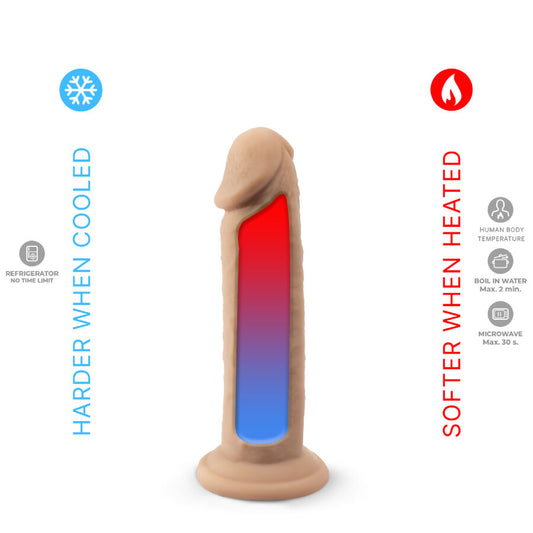 SILEXD - PENE REALÍSTICO MODELO 2 SILICONA PREMIUM TERMOREACTIVO 15.4 CM