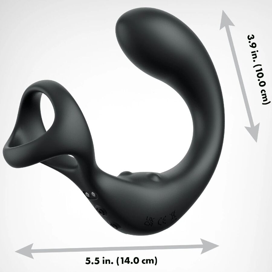 ANAL FANTASY ELITE COLLECTION - MASAJEADOR ANAL VIBRADOR CON CONTROL REMOTO
