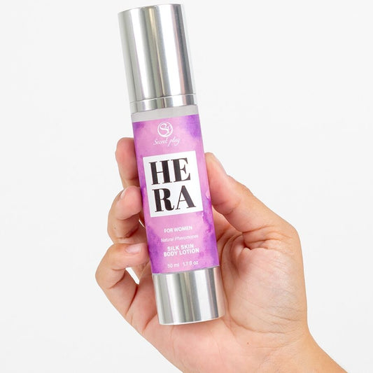 SECRETPLAY - HERA LOCIÓN PIEL DE SEDA PARA MUJERES 50 ML