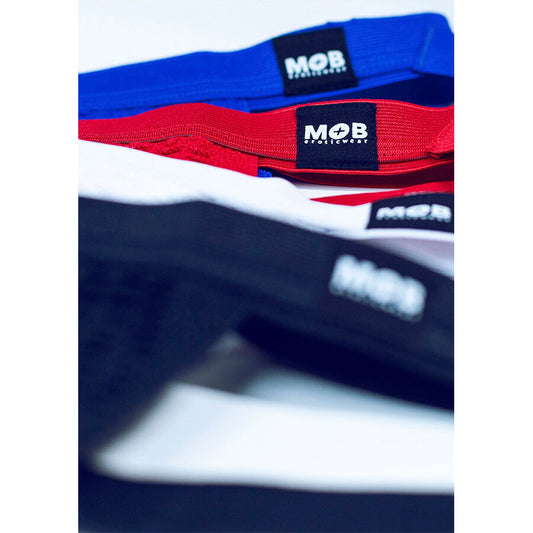 MOB - BAÑADOR FETISH JOCKSTRAP AZUL TALLA L