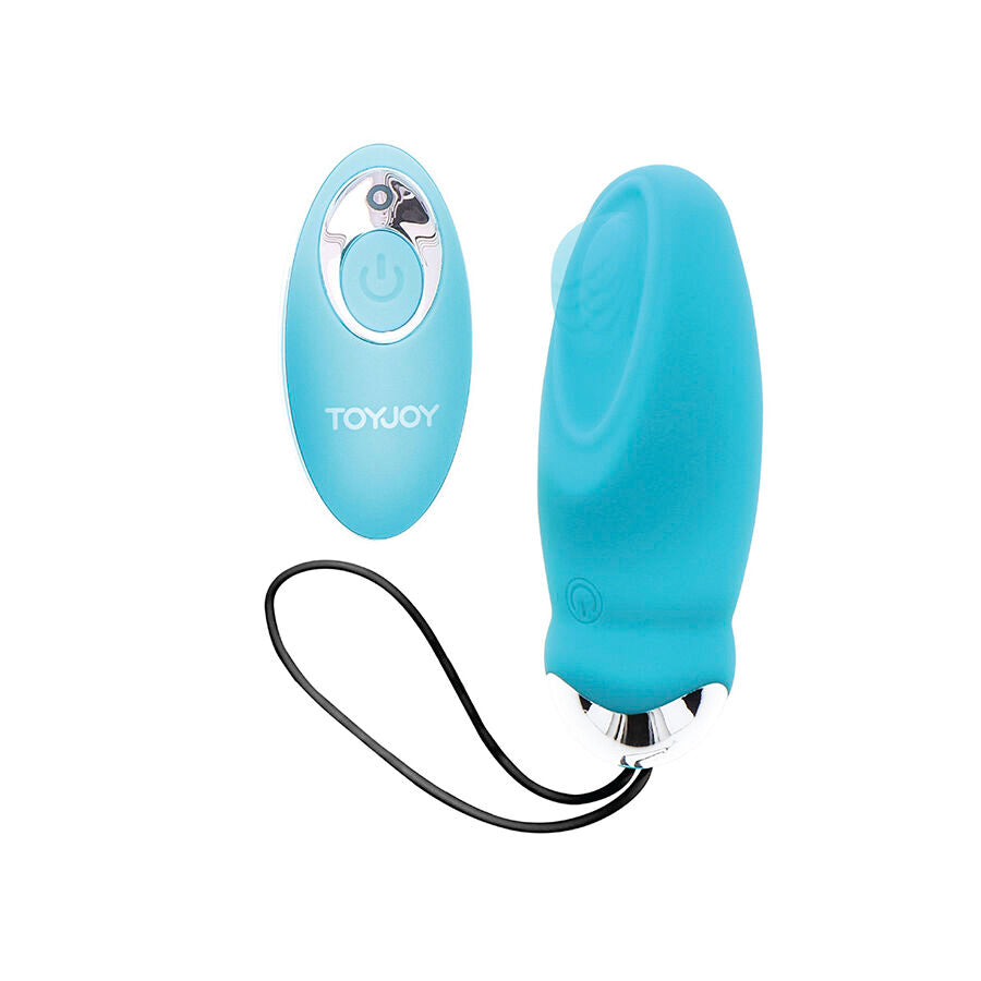 TOYJOY - HAPPINESS IM SO EGGCITED VIBRADOR CON CONTROL REMOTO AZUL
