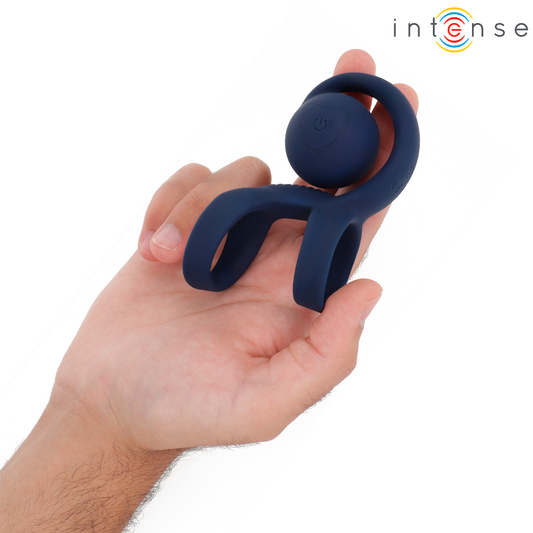 INTENSE - TYSON ANILLO POTENCIADOR CON CARACOL VIBRADOR Ø 3,2 CM