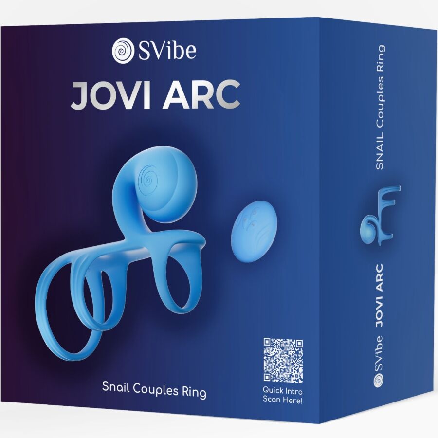 SNAIL VIBE - JOVI ARC ANILLO DE PAREJA CONTROL REMOTO NEGRO