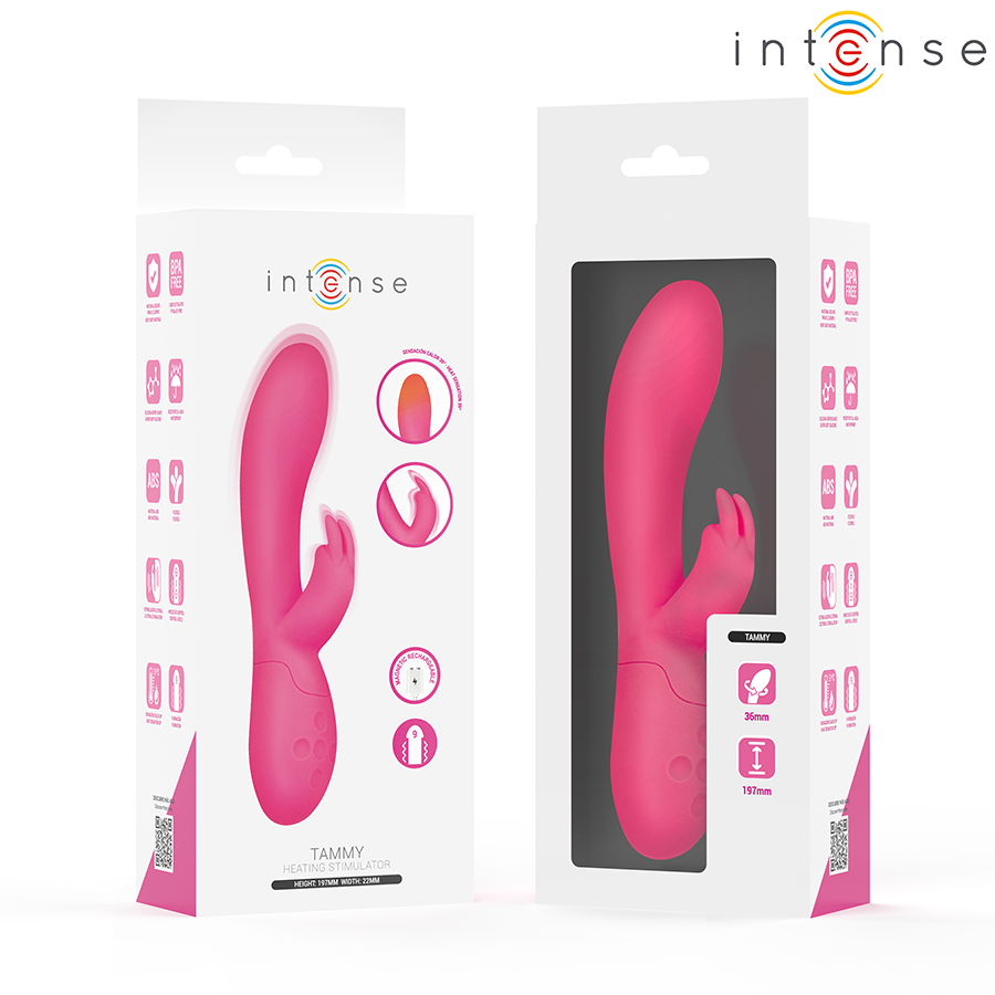 INTENSE - TAMMY ESTIMULADOR RABBIT CON CALOR