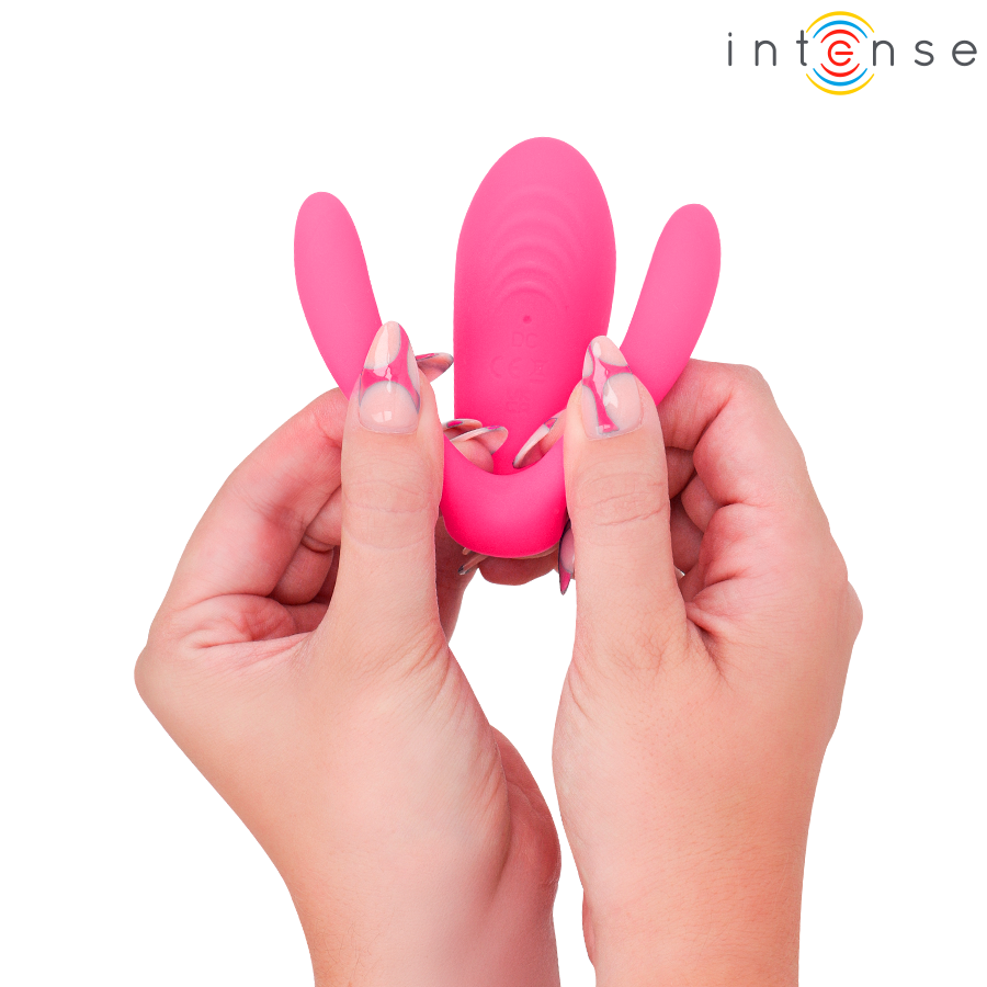 INTENSE - JULIA VIBRADOR & ESTIMULADOR DE PINZAS CONTROL REMOTO