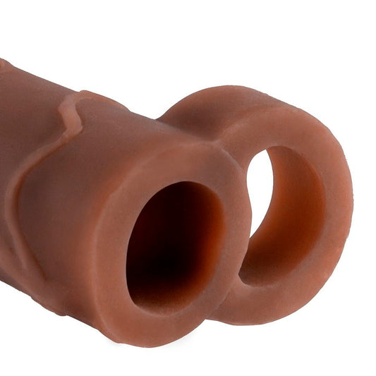 FANTASY X- TENSIONS - PERFECT 2 EXTENSIÓN PENE CON CORREA MARRÓN