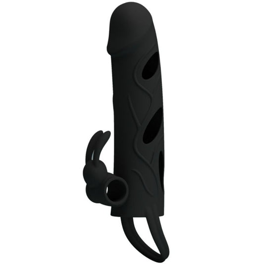 PRETTY LOVE - FUNDA SILICONA CON VIBRACIÓN 14 CM 1.0