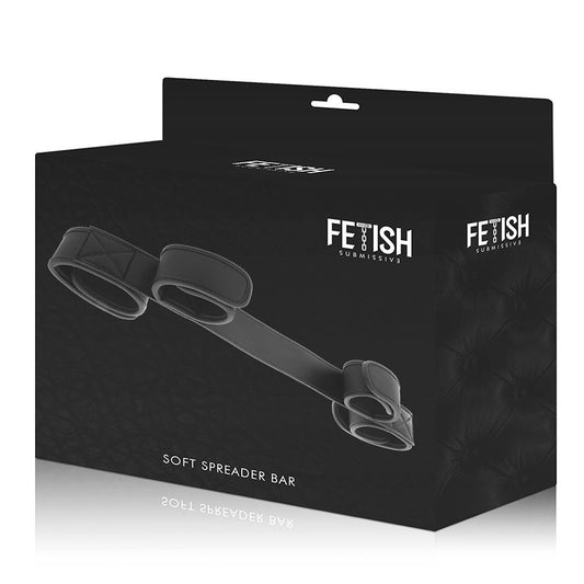 FETISH SUBMISSIVE - BARRA SEPARADORA BONDAGE CON FORRO DE NEOPRENO