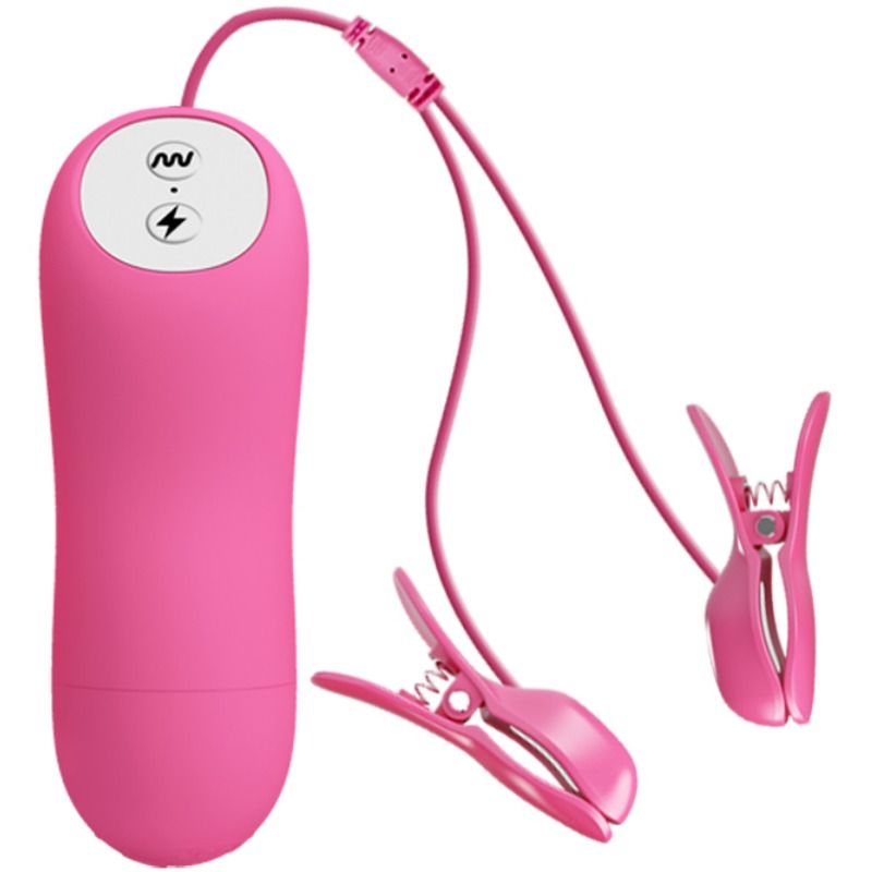 BAILE - ROMANTIC WAVE PIZAS CON VIBRACIÓN Y ELECTROSHOCK FUCSIA