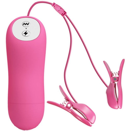 BAILE - ROMANTIC WAVE PIZAS CON VIBRACIÓN Y ELECTROSHOCK FUCSIA
