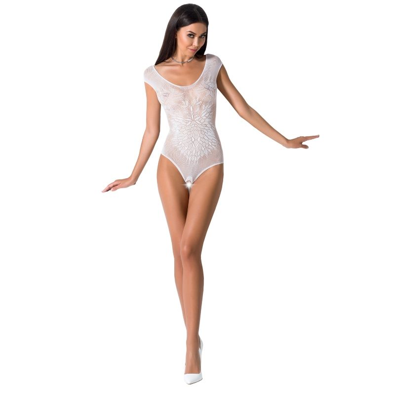 PASSION - WOMAN BS064 BODYSTOCKING NEGRO TALLA ÚNICA