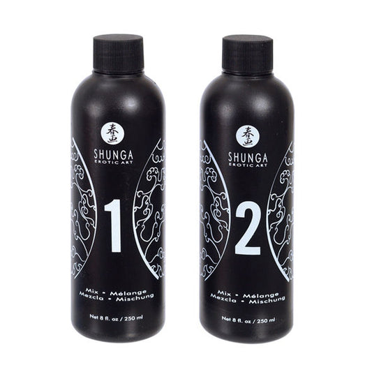 SHUNGA - GEL DE MASAJE ERÓTICO CUERPO A CUERPO ORIENTAL FRESAS Y CAVA