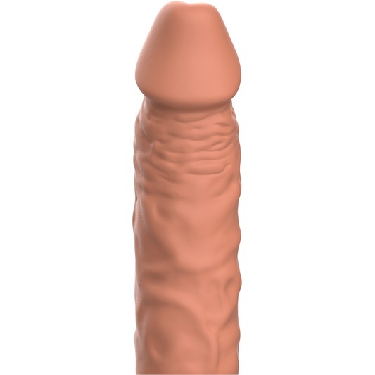 VIRILXL - EXTENSIÓN DE PENE LIQUID SILICONE V5 MARRÓN