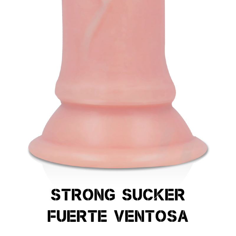 ROCKARMY - ARNÉS + DUAL DENSITY SHERMAN DILDO REALISTA 24 CM -O- 4.62 CM
